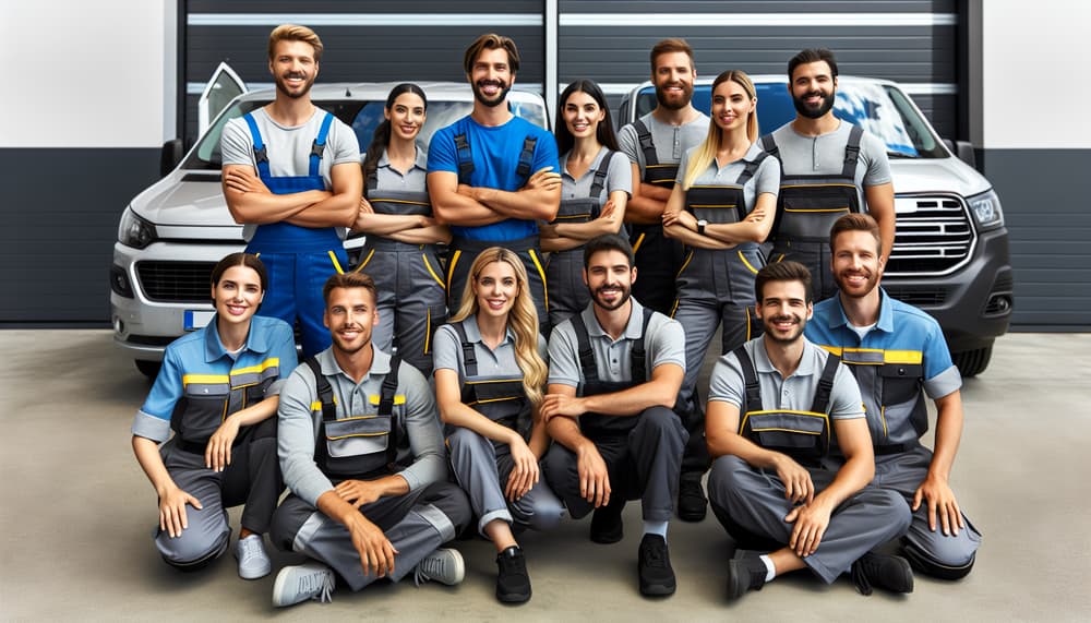 Professional garage door team in Berlin